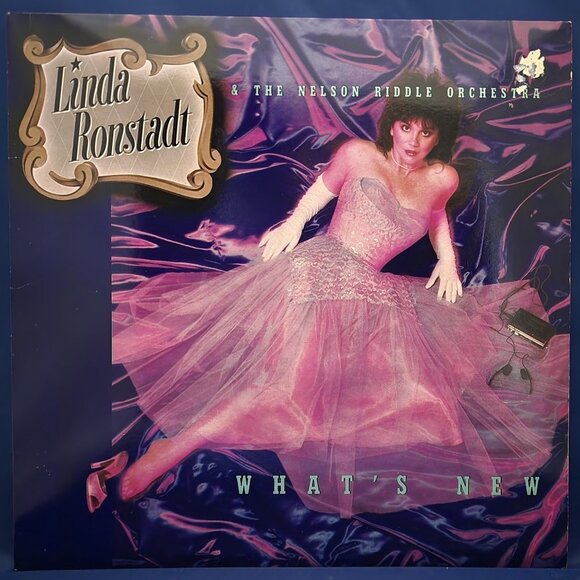 Linda Ronstadt & The Nelson Riddle Orchestra – What's New (1983) Vinyl LP - Picture 1 of 4